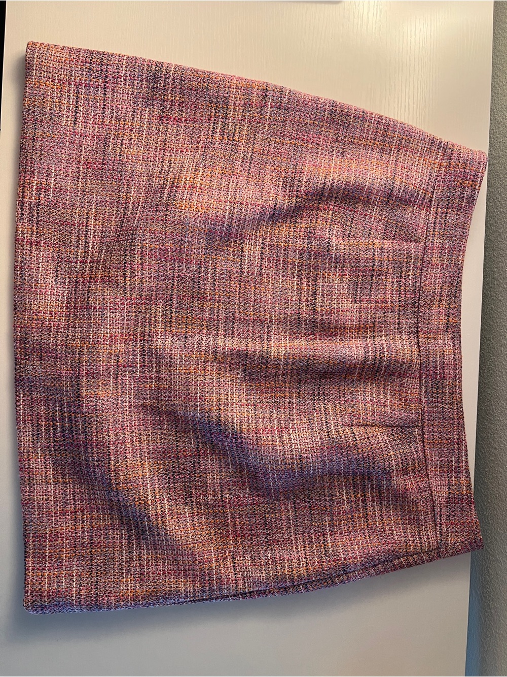 LOFT Pink Multi-Color Tweed Jacket - Picture 2 of 3